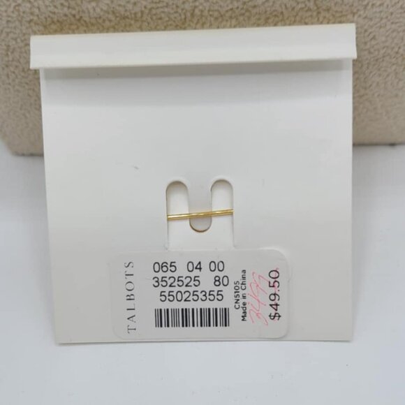 Talbots White Enamel Polar Bear Brooch NWT! NEW! - Picture 6 of 6